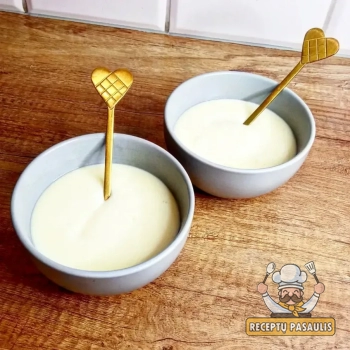 Naminis vanilinis pudingas