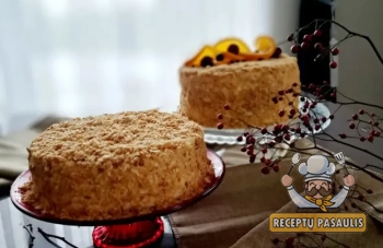 Plikytas kremas Napoleono tortui