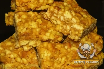 Saldumynas "Koriukas" arba pyragas namelis