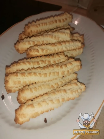 Senoviniai kaimiški sviestiniai sausainiai