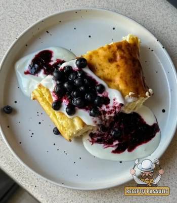 Skaniausias virtų ryžių ir varškės apkepas