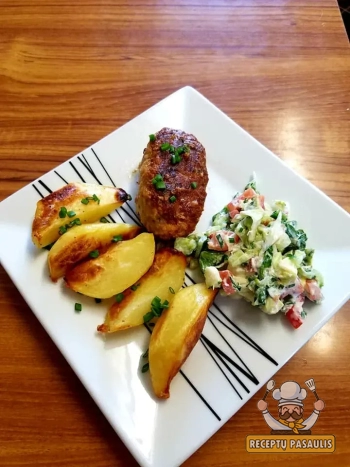 Tikri kaimiški tradiciniai lietuviški kiaulienos zrazai