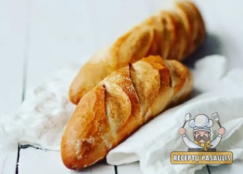Naminis prancūziškas batonas be gliuteno