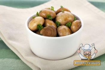 Marinuoti pievagrybiai