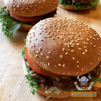 Burgeriai - klasikiniai mėsainiai