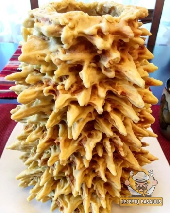 Šakotis arba kaip namų sąlygomis išsikepti šakotį