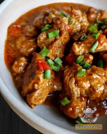 Kiaulienos ir alaus troškinys