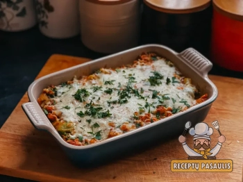 Grikių ir vištienos apkepas su daržovėmis